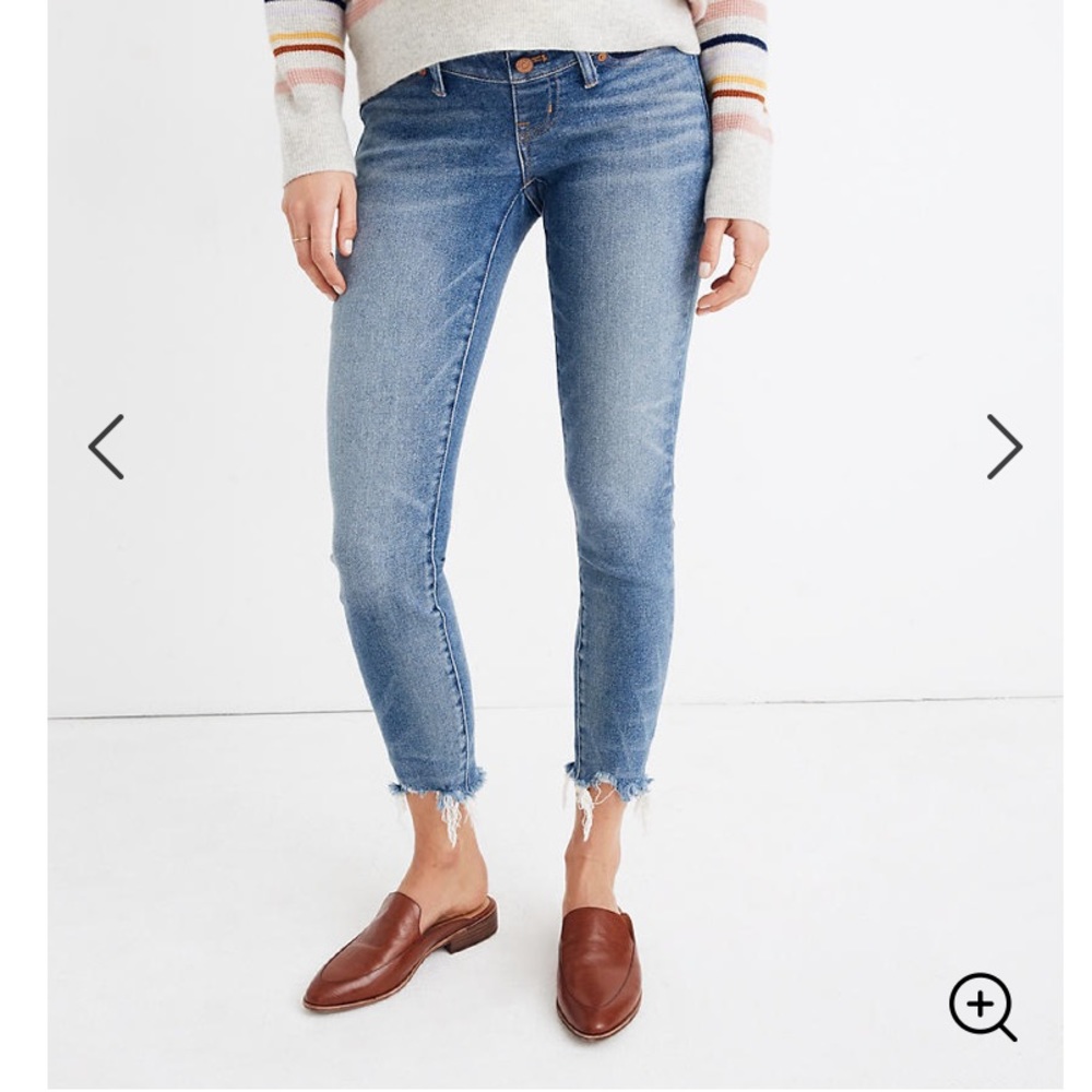 Madewell Maternity skinny jeans